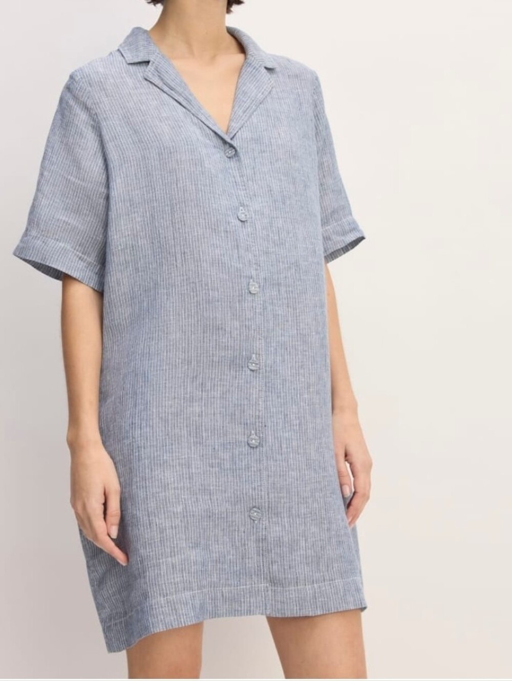 Everlane The Shirtdress in Linen size Medium